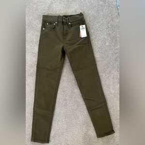 Polo by Ralph Lauren Dark Olive Skinny Jeans